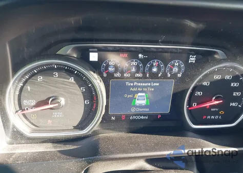 2021 Chevrolet Silverado 1500 4Wd Short Bed High Country из США, поврежденный, VIN 3GCUYHED3MG211375